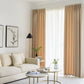 NORDIC NATURAL Cotton & Linen Blackout Curtains - Home Curtains