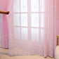 VICTORIAN VOGUE Embroidered Sheer Curtains - Home Curtains