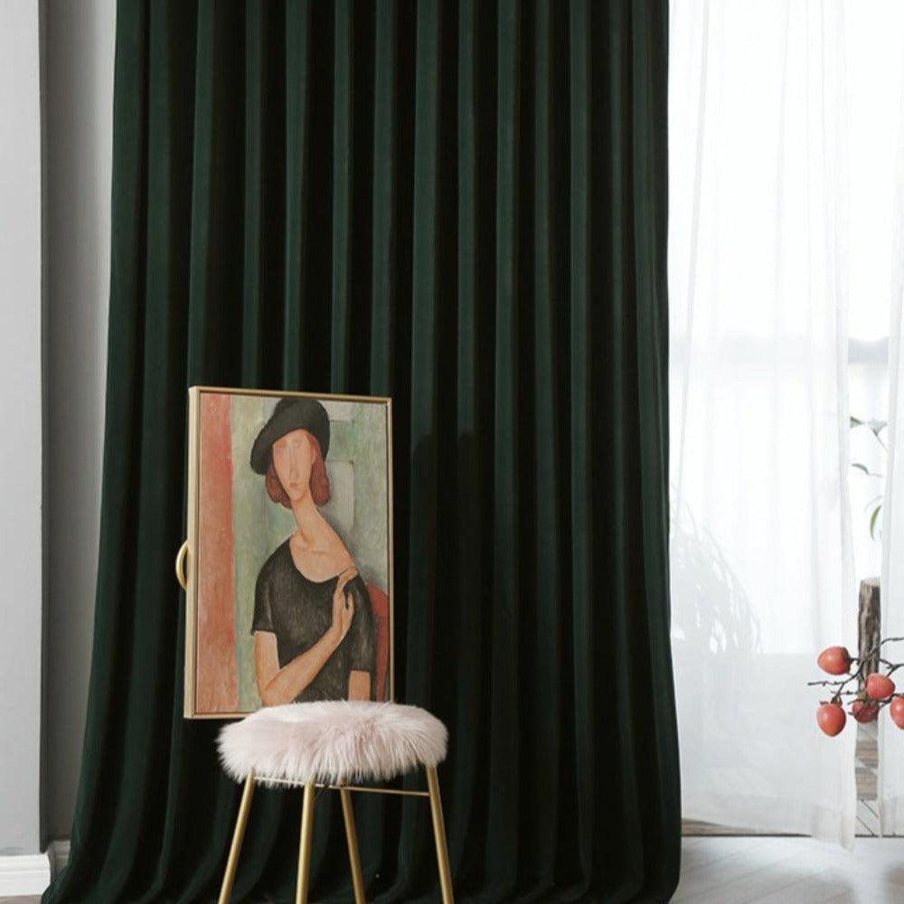 MERIN-O-Z Velvet Vista Blackout Curtains - Home Curtains