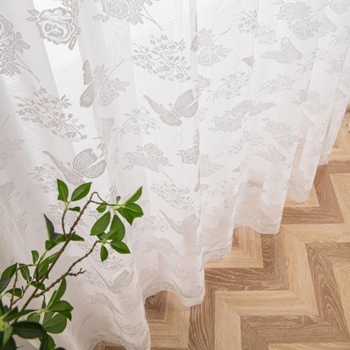 PAPILLON PRESTIGE LACE Sheer Curtains - Home Curtains