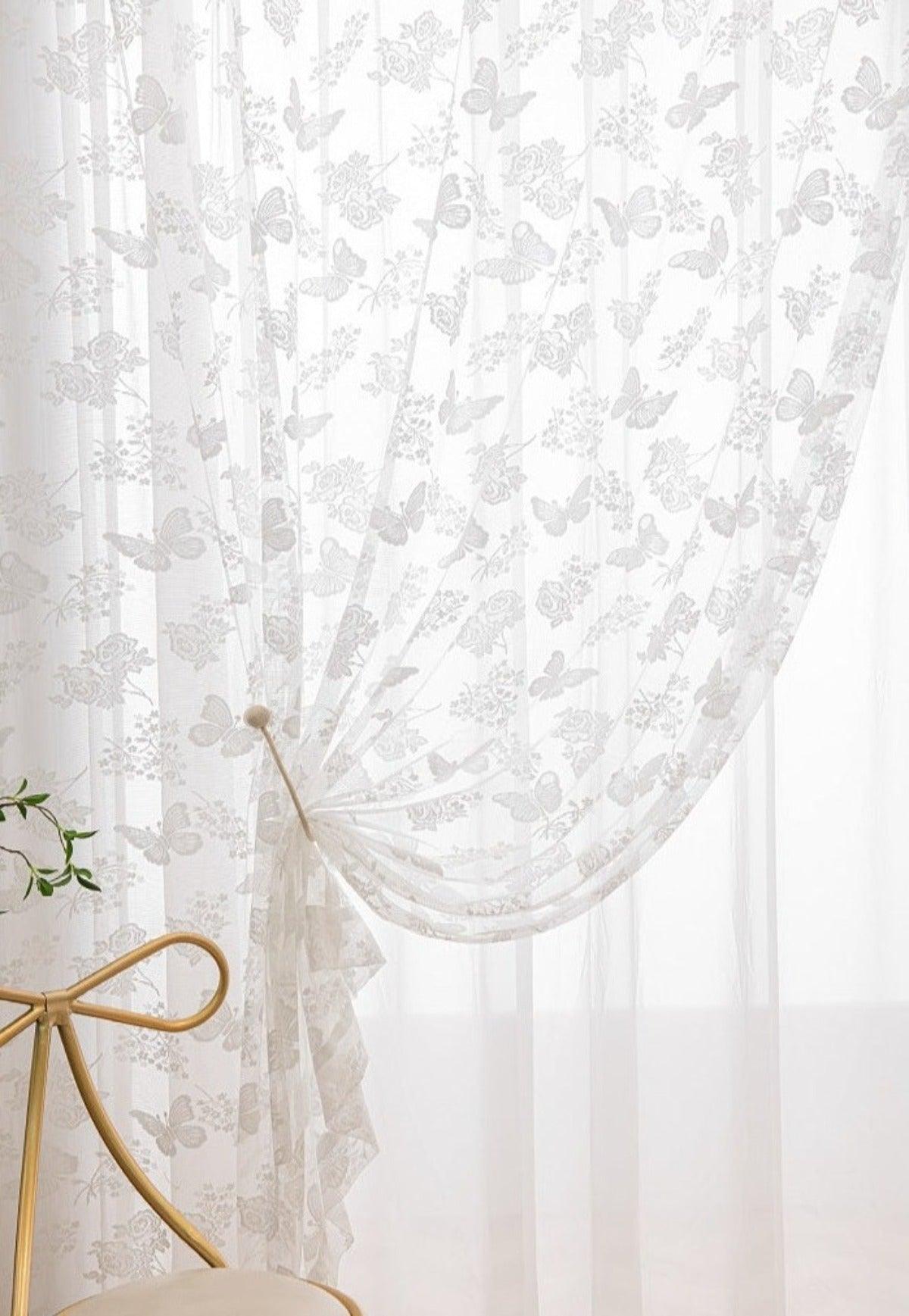 PAPILLON PRESTIGE LACE Sheer Curtains - Home Curtains