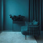 SILKMAJESTY VELVET DELIGHT INDIGO BLUE Blackout Curtains - Home Curtains