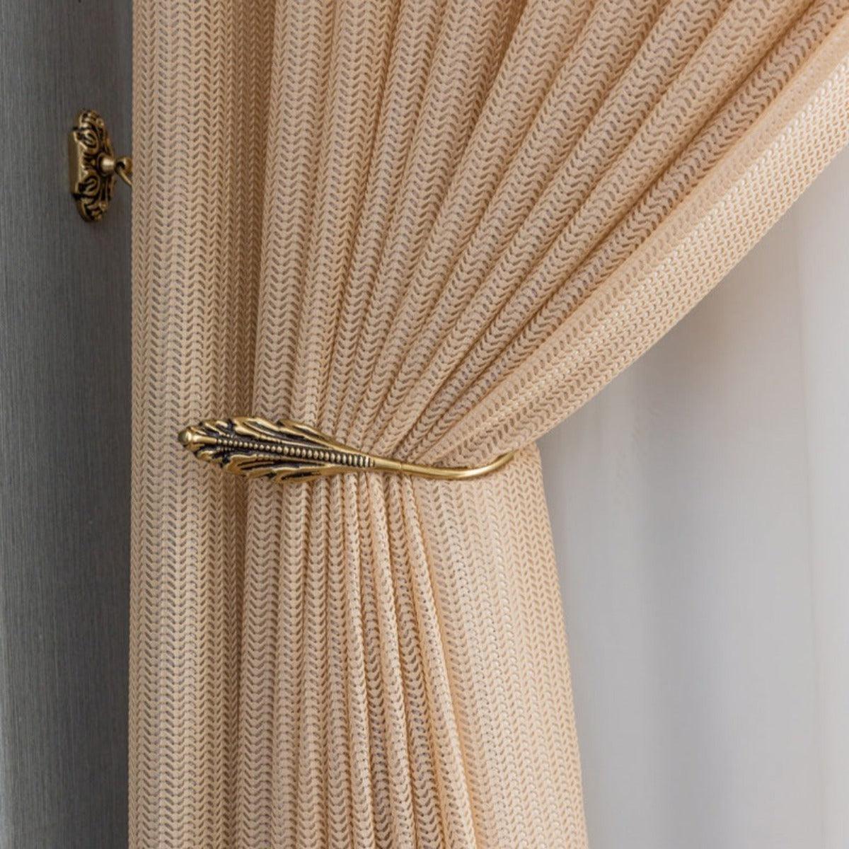 SERENITY FISHBONE FINERY Sheer Curtains - Home Curtains