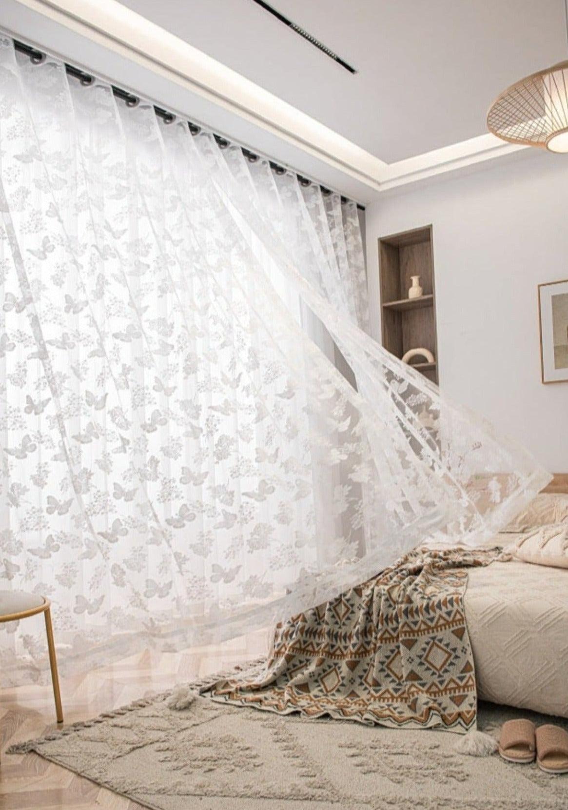 PAPILLON PRESTIGE LACE Sheer Curtains - Home Curtains