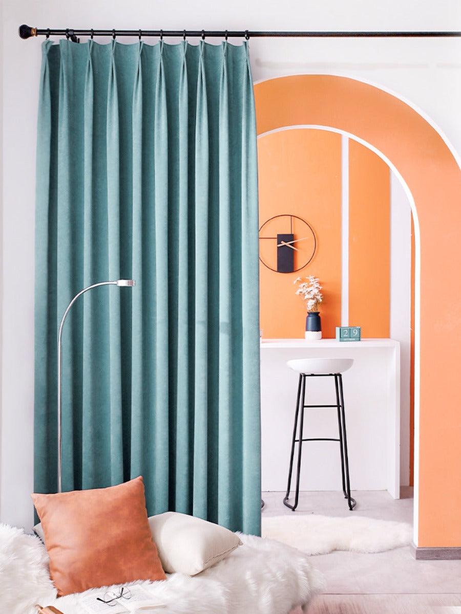 LINENGLOW SOFT FLEECE Blackout Curtains - Home Curtains